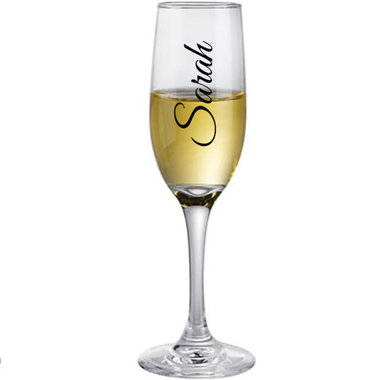 Personalised Champagne Glass